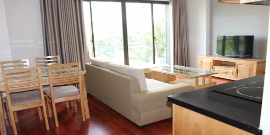 Apartment with balcony in Truc Bach lake for rent