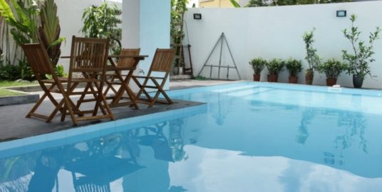 Serviced apartment with pool in Tay Ho for rent