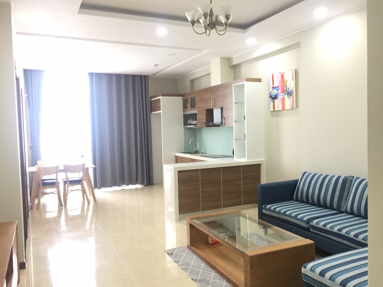 Fully furnished apartment for rent in Trang An Complex