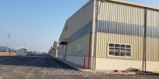 Factory/Warehouse/Workshop for lease in Quang Chau Industrial