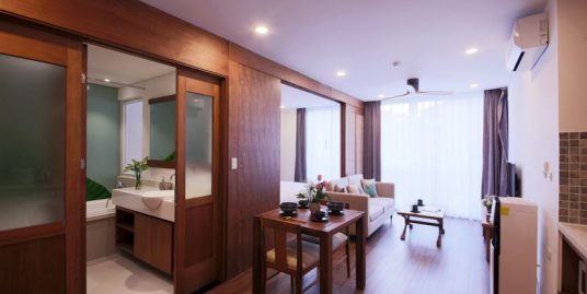 Serviced apartment for rent in Dao Tan Street, Ba Dinh Dist