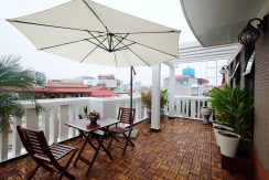 Căn hộ dịch vụ sân vườn phố Đào Tấn