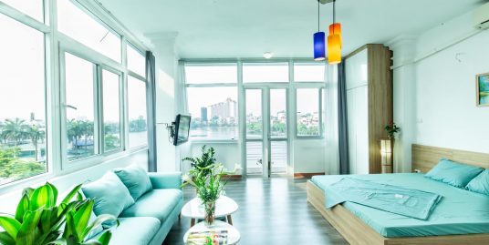 Colorful Truc Bach studio apartment