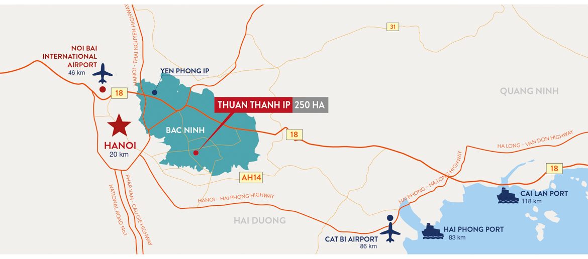 map Thuan Thanh
