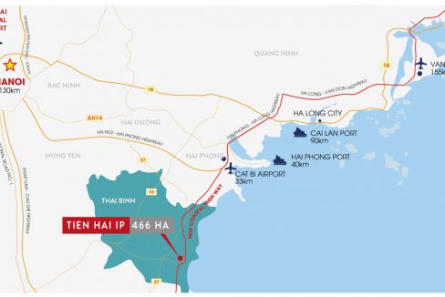 map Tien Hai